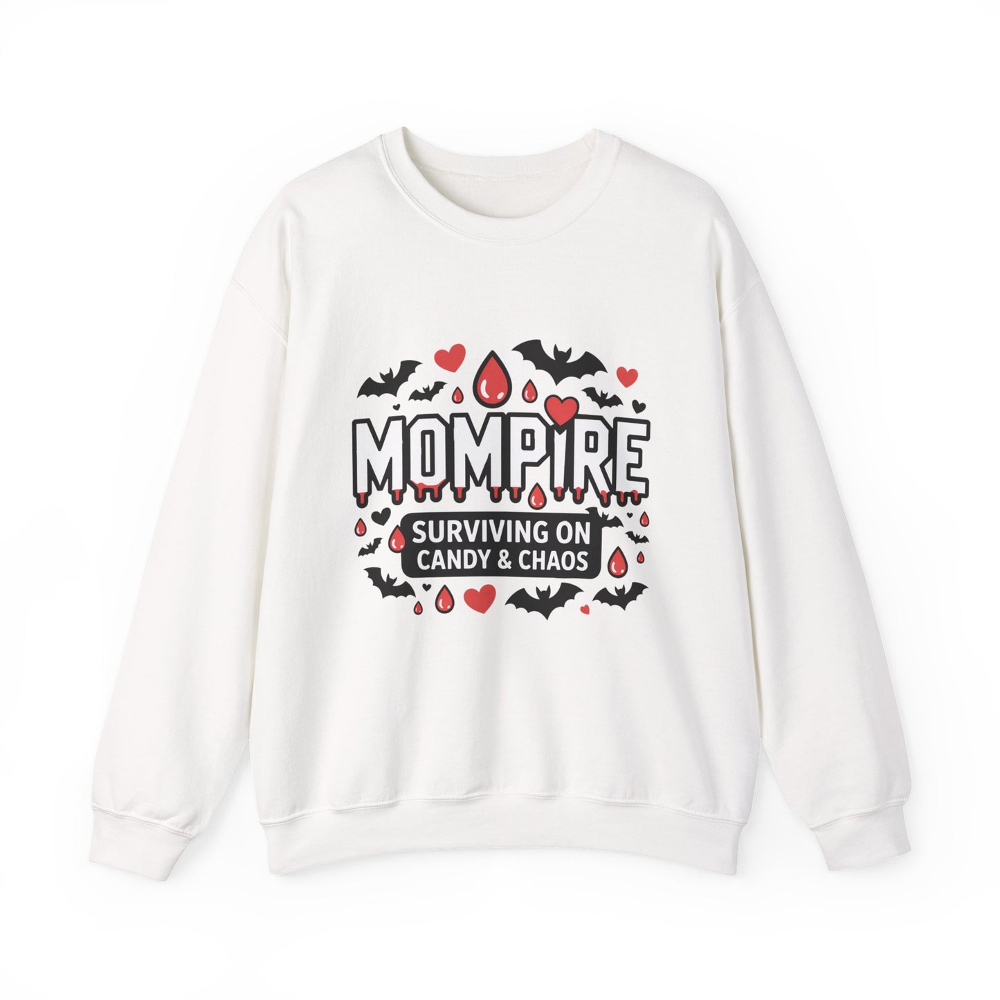 Mompire Sweatshirt, Cozy Crewneck, Halloween Apparel, Gift for Moms, Comfortable Fashion, Funny Mom Shirt