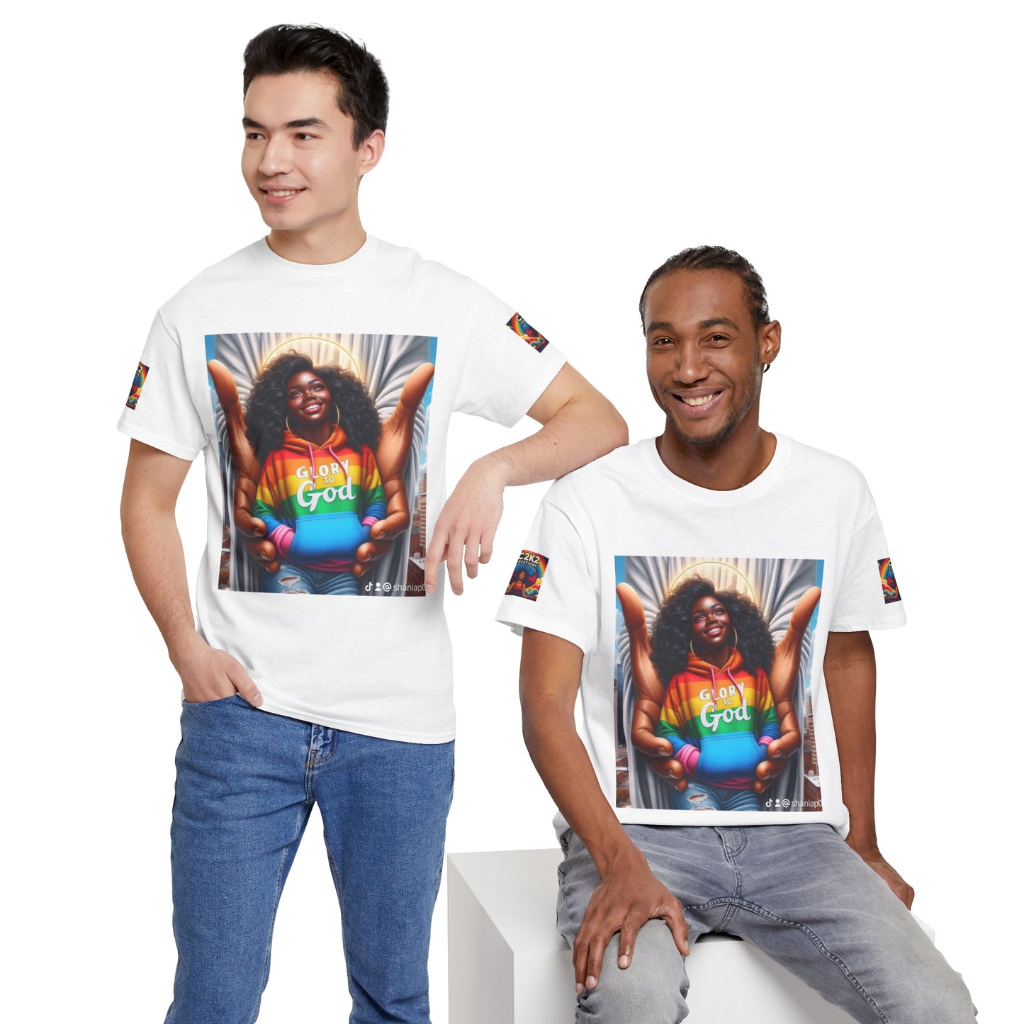 Christian T-Shirt - Glory to God Design