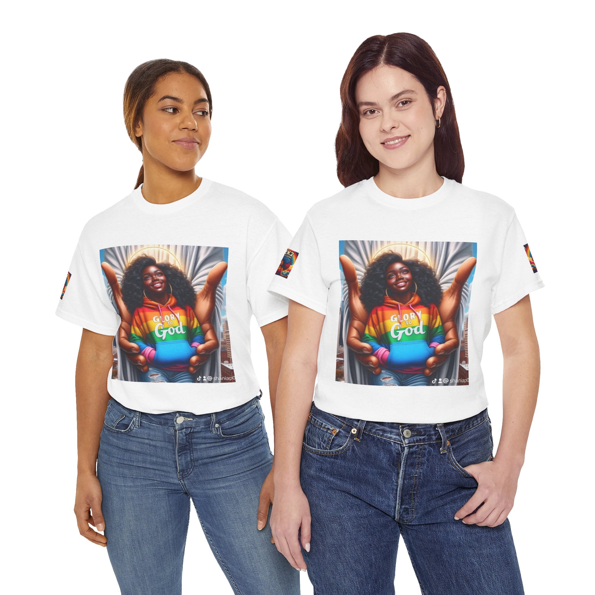 Christian T-Shirt - Glory to God Design
