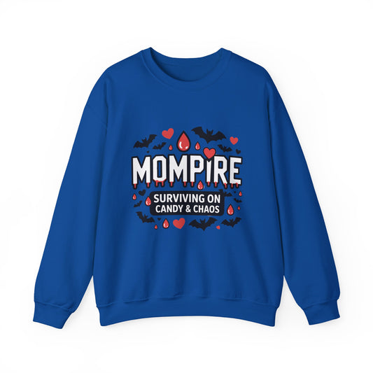 Mompire Sweatshirt, Cozy Crewneck, Halloween Apparel, Gift for Moms, Comfortable Fashion, Funny Mom Shirt