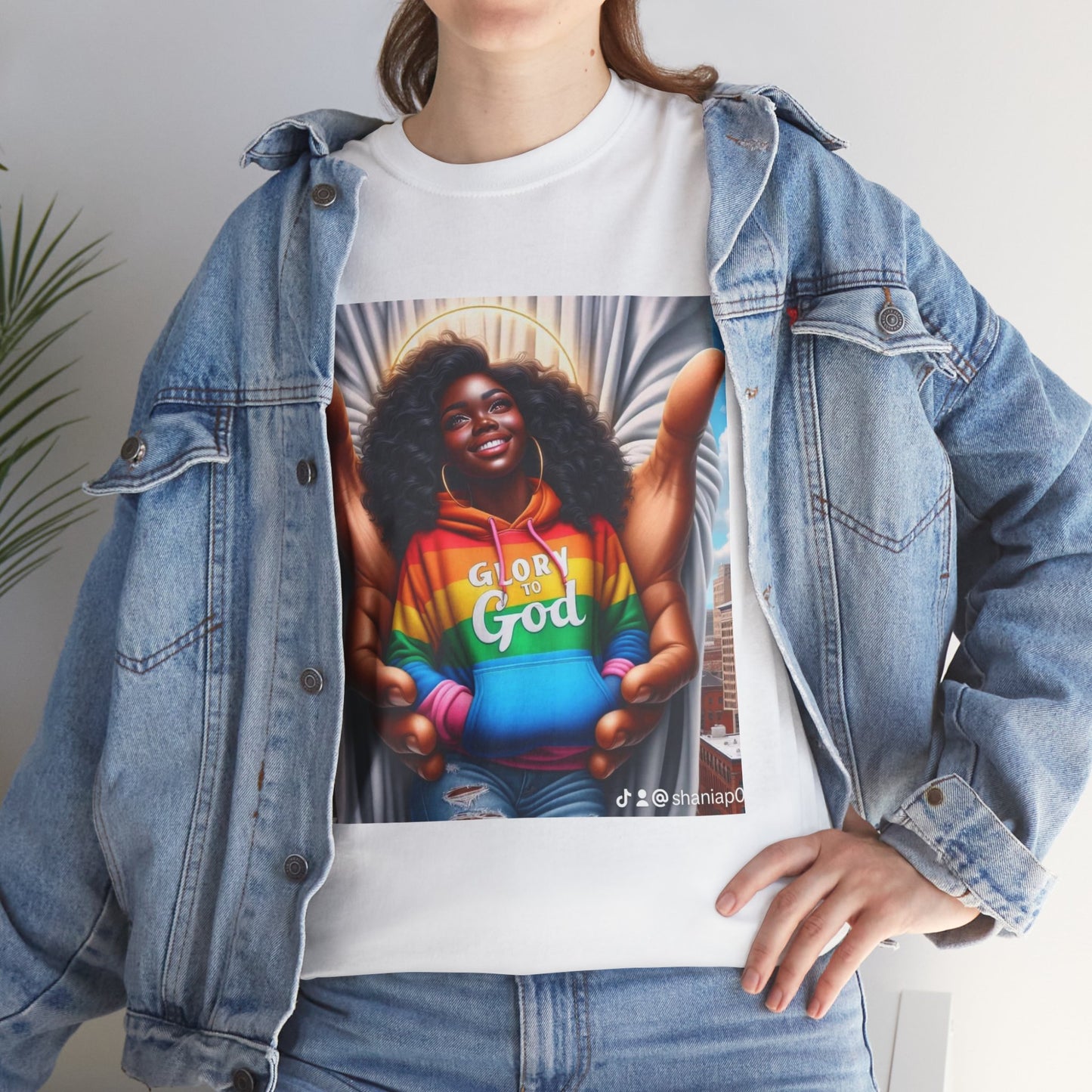 Christian T-Shirt - Glory to God Design