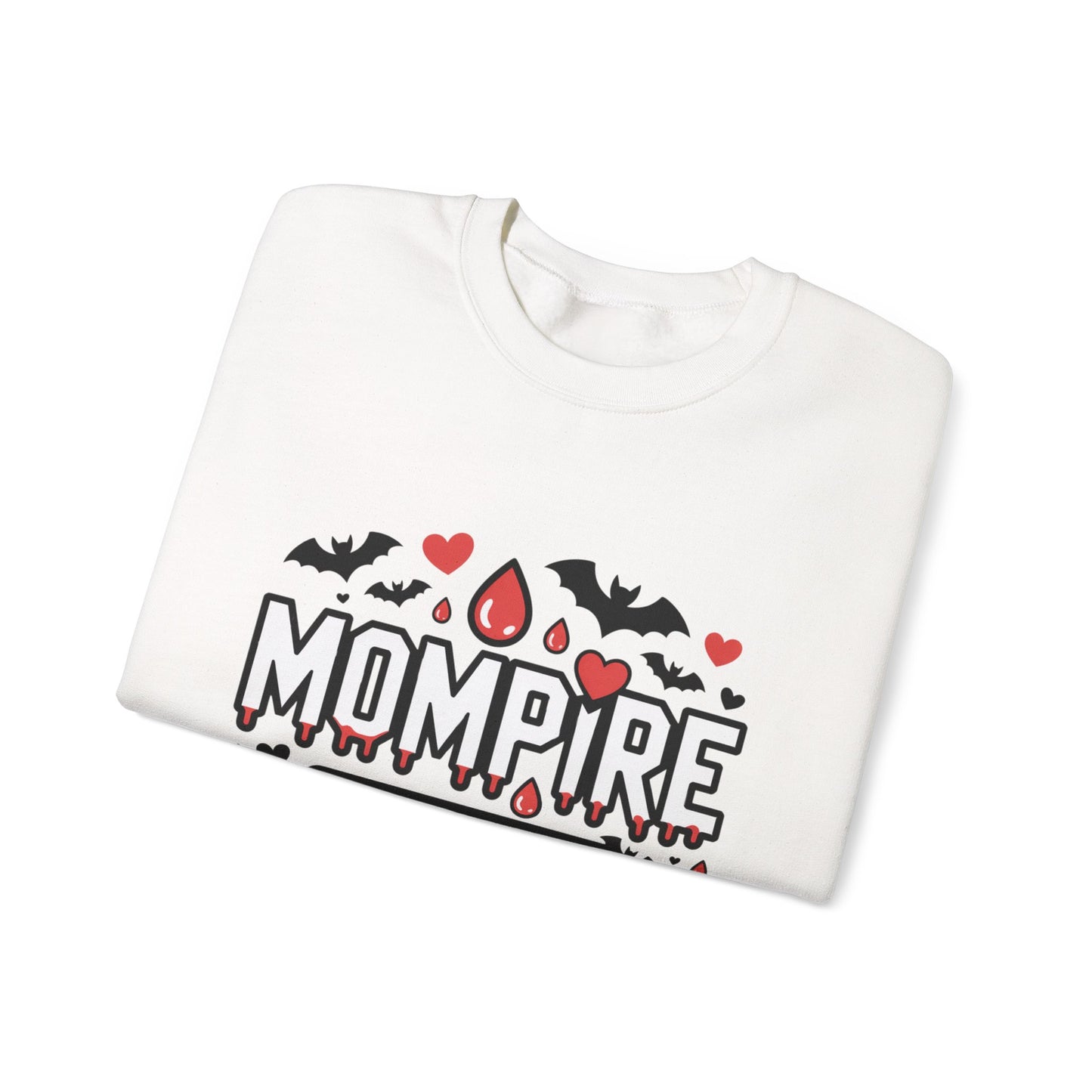 Mompire Sweatshirt, Cozy Crewneck, Halloween Apparel, Gift for Moms, Comfortable Fashion, Funny Mom Shirt
