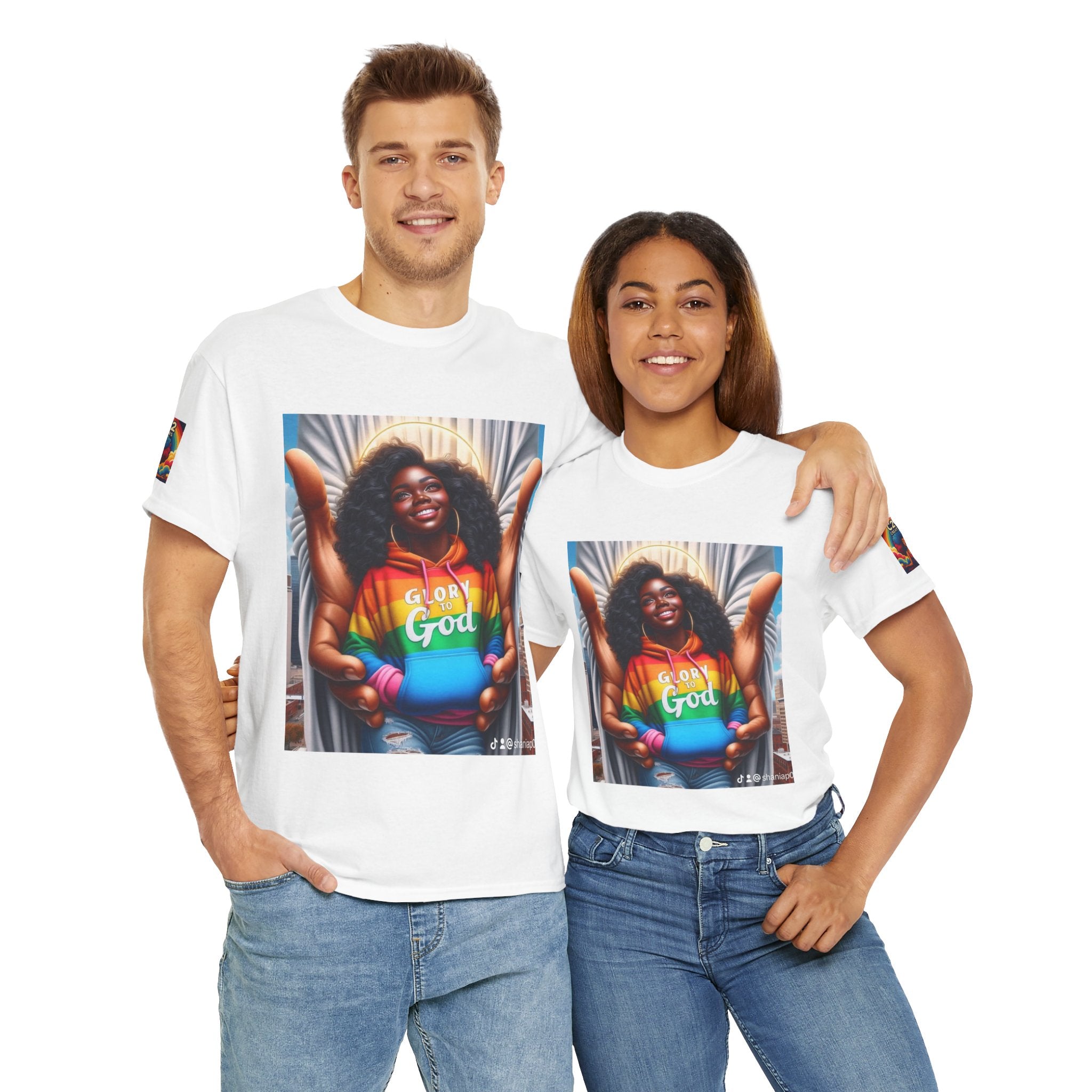Christian T-Shirt - Glory to God Design